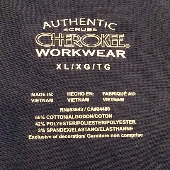 Authentic Scrub Cherokee Work Wear - Picture 6 of 6